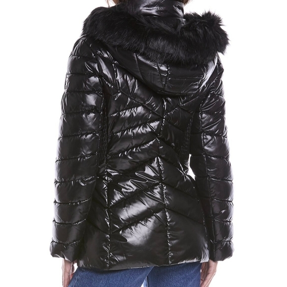 ❗️SOLD❗️Kenneth Cole New York Glossy Puffer Jacket - Picture 3 of 12